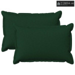 Presvlaka za jastuk 2 kom. HOUTEN Tamnozelena 50 x 70 cm - Tamnozelena