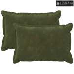Presvlaka za jastuk 2 kom. HOUTEN Zelena 50 x 70 cm - Dizajn s paspulo