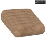 Presvlaka za jastuk 6 kom. HEERLEN Sivosmeđa Promjer 15 x 40 cm - Osno