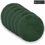 Presvlaka za jastuk 6 kom. HEERLEN Tamnozelena Promjer 60 cm - Tamnoze