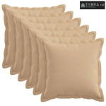 Presvlaka za jastuk 6 kom. HOUTEN Krem 35 x 35 cm Umjetni lan - Krem 3