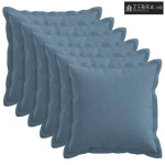 Presvlaka za jastuk 6 kom. HOUTEN Traper plava 50 x 50 cm - Trapere pl