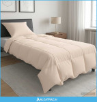 Set deka 2 kom. 140 x 200 cm Zima 350 gsm 100% prirodni kapok - NOVO
