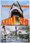 Ajkula 3-D / Jaws 3-D, originalni filmski plakat (B2)