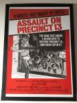 ASSAULT ON PRECINCT 13 - (1976.) poster plakat, NOV, nepresavijen