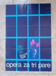 Brecht-Weill : Opera za tri pare (plakat predstave)