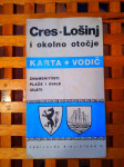 CRES-LOŠINJ KARTA + VODIČ ZNAMENITOSTI PLAŽE I UVALE IZLETI 1980