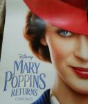Disney-MARY POPPINS returns christmas- kino filmski poster plakat