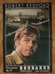 Filmski plakat Brubaker Robert Redford 1980.godina