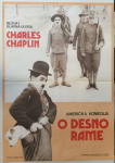 FILMSKI PLAKAT :CHARLIE CHAPLIN - O DESNO RAME ( SHOULDER ARMS )