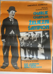 FILMSKI PLAKAT : CHARLIE CHAPLIN - THE CHAMPION - ŽELJEZNI ŠAMPION