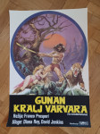 Filmski plakat Gunan Kralj Varvara 1983.godina