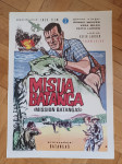 Filmski plakat Misija Batanga 1968.godina