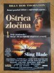 Filmski plakat Oštrica zločina Billy Bob Thornton 1997.godina
