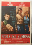 FILMSKI PLAKAT : POSLEDNJI SUMRAK ( LAST SUNSET ) - KIRK DOUGLAS, ROCK