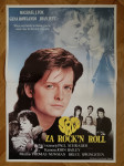 Filmski plakat Srce za Rock;n Roll Michael J.Fox (1987)