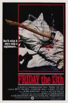 FRIDAY THE 13TH - Petak 13ti (1980.) poster plakat, NOV, nepresavijen