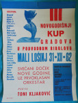 III Novogodišnji kup gradova u podvodnom ribolovu, Mali Lošinj, 1962.