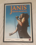JANIS JOPLIN Soundtrack rijedak plakat 1976 g.