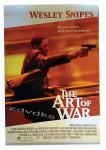 kino poster THE ART OF WAR iz 2000 -Umijeće ratovanja -Wesley Snipes