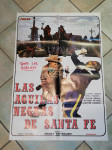 LAS AGUILAS NEGRAS DE SANTA FE, filmski westen plakat