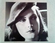 mini filmski poster - Greta Garbo