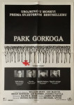 PARK GORKOGA : GORKY PARK : WILLIAM HURT : LEE MARVIN : FILMSKI PLAKAT
