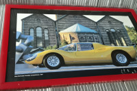 PLAKAT FERRARI Dino Berlinetta Prototipo Competizione 43cm X 70cm