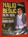 Plakat HALID BEŠLIĆ. Veliki koncert, D.Selo. 68 x 98 cm. ULTRA