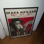 Plakat sitotisak, uramljen