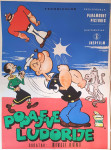 Popajeve ludorije 1960's - filmski plakat