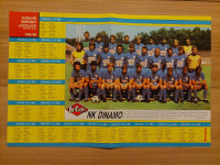 Poster Dinamo 1985/86 Tempo
