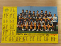 Poster FK Partizan 1985/86