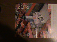 POSTER - KALENDAR IZ 2018. S MOTIVOM CRKVE SV. MARKA U ZAGREBU