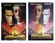 poster THE SUM OF ALL FEARS iz 2002 -Cijena straha -Morgan Freeman