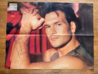 Prljavi ples poster Patrick Swayze  s autogramom novo