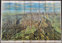 Reljefna karta Julijske Alpe iz 1954