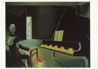 SALVADOR DALI - Partial Illusion. Six Apparitions of Lenin on a Piano