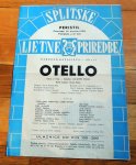 Splitske ljetne priredbe Otello plakat