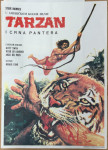 TARZAN I CRNA PANTERA (TARZAN AND THE BLACK PANTHER), STARI PLAKAT