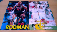Veliki posteri Weah, Rodman, Šuker&Boban