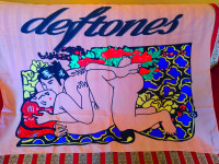 VELIKI ZIDNJAK POSTER DEFTONES KAMASUTRA PRINT NA TEKSTILU 1998