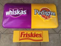 Whiskas / Pedigree i Friskies - Lot 2 plastiče vintage reklame