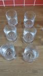 6 kristalno prozirni čaša za žestoko piće
