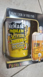 Čaša za pivo - Pivska staklena krigla Nemam problema s pivom