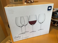 Čaše za crno vino Leonardo Daily Bordeaux - 6 komada (65 cl)