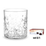 ČAŠE GLACIS ZA WHISKEY 6/1 350 mL