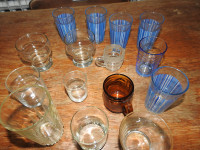 ČAŠE STAKLENE RASPARENE