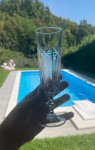 Kristalne čaše za šampanjac - 8 komada
