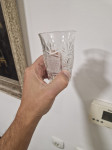 Kristalne čaše za vodu iz cca 1960-ih